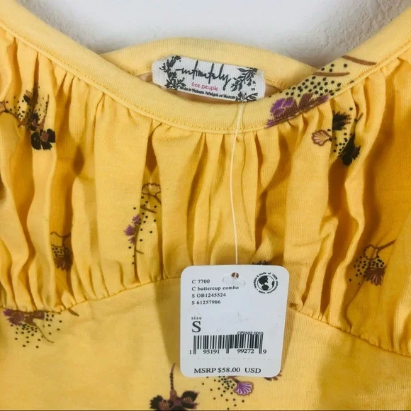 Free People Play Date Bodysuit Small NWT - Picture 3 of 8